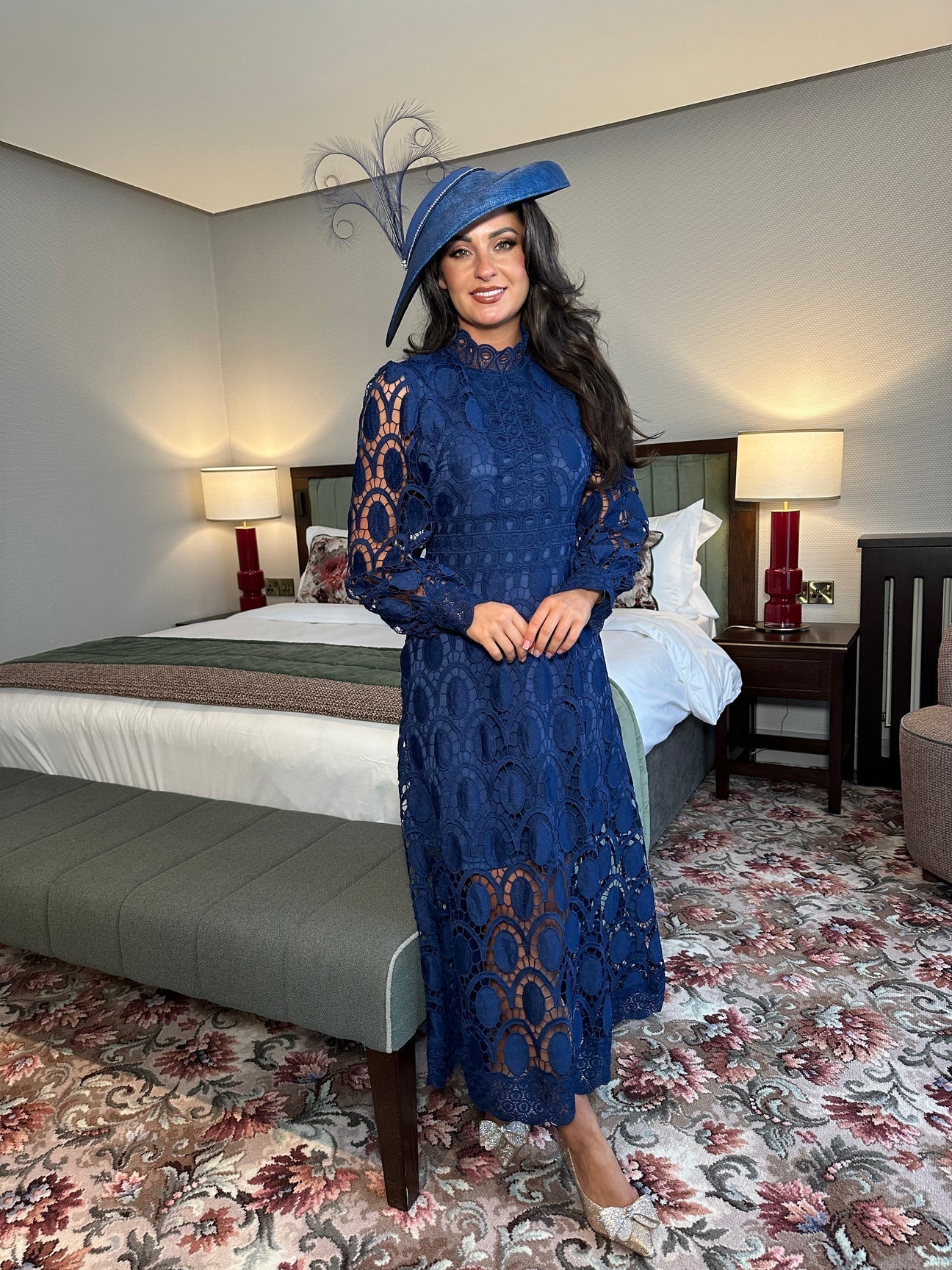 Charlotte | Robe Midi en Dentelle