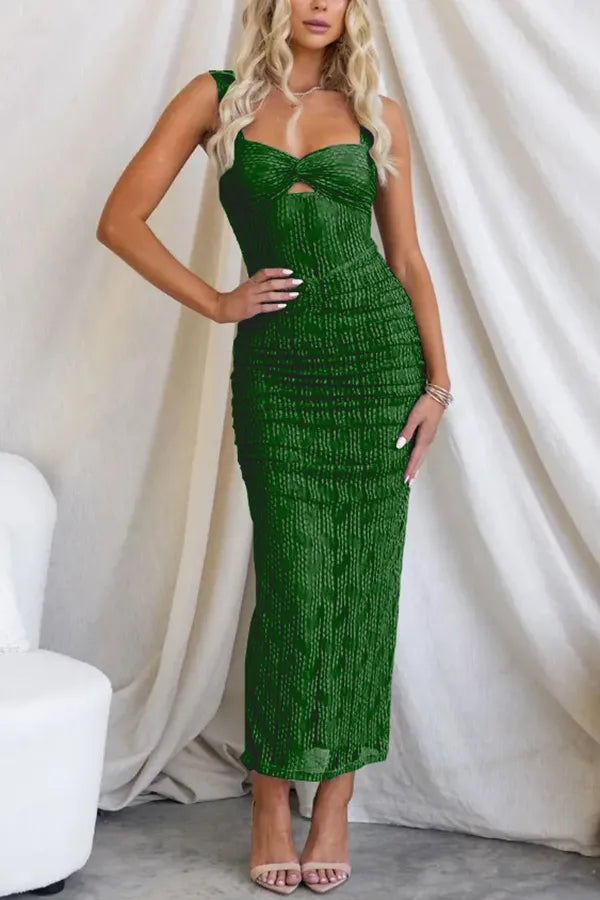 Verónica | Robe Froncée en Tulle