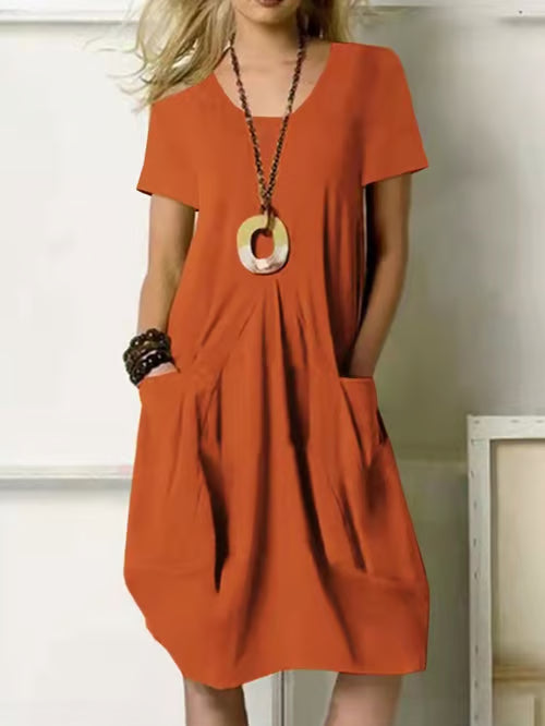 Clara | Robe Courte en Lin