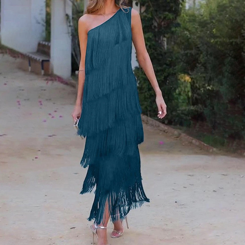 Lauren | Robe à Franges