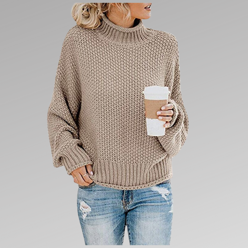 Blanche - Pull tricoté classique