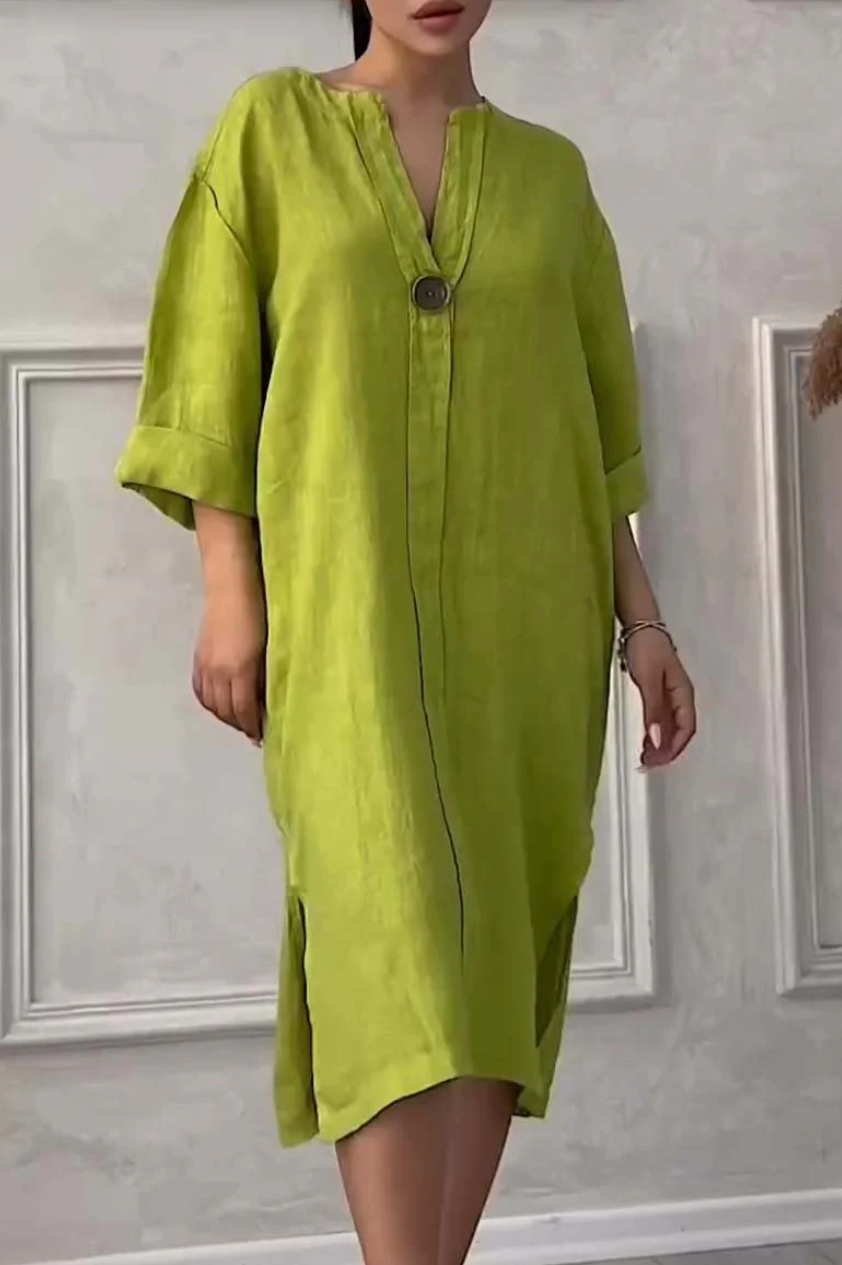 Robe en lin Emma