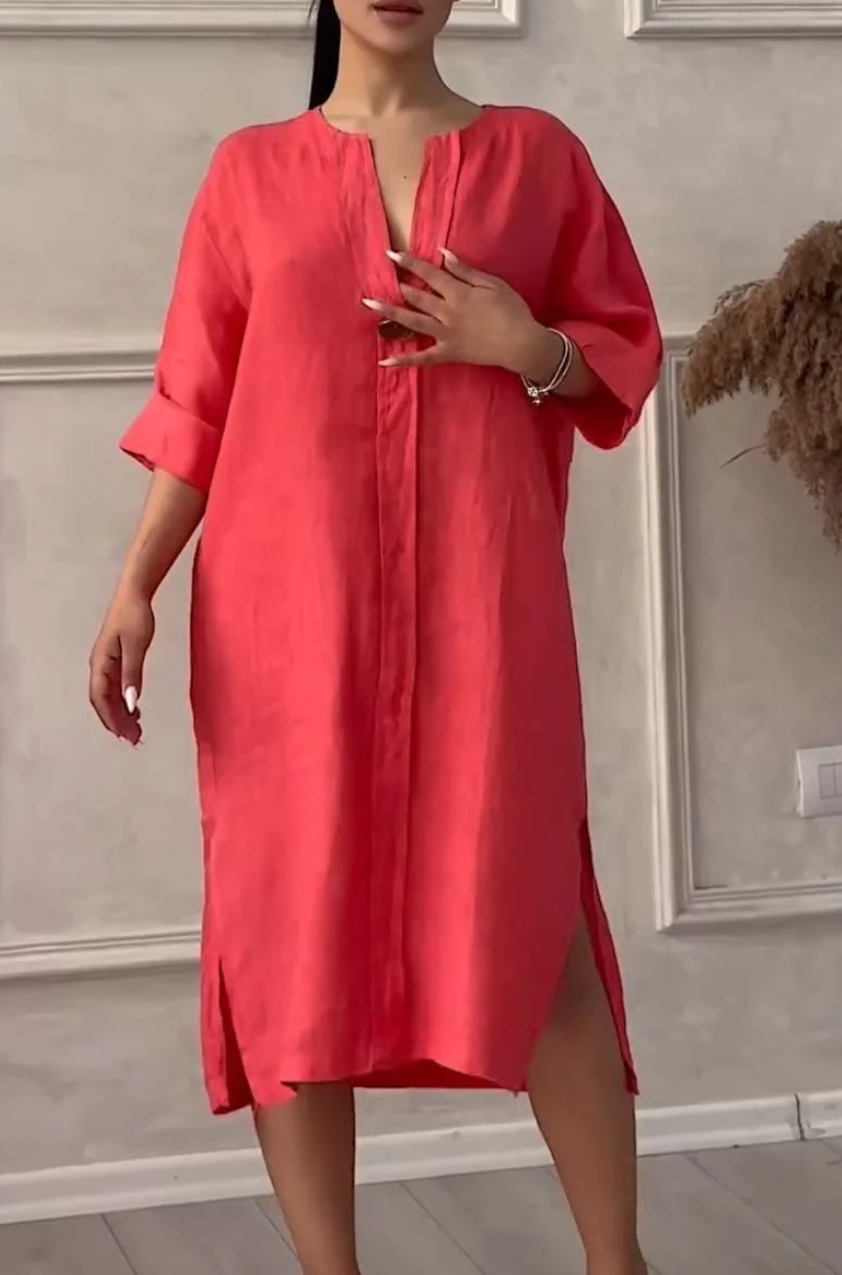 Robe en lin Emma