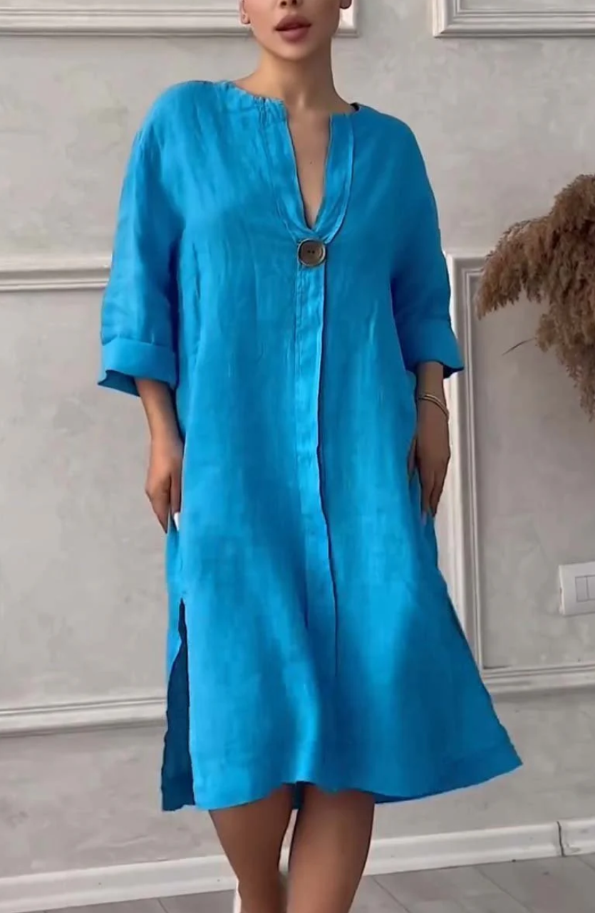 Robe en lin Emma