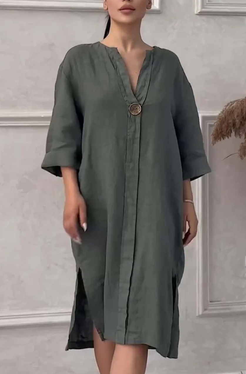 Robe en lin Emma