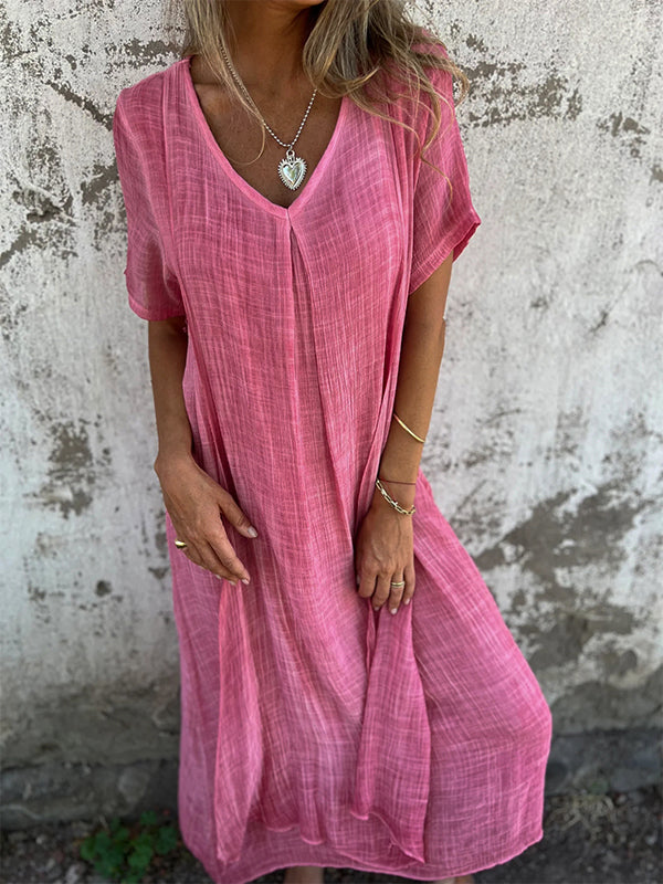 Karin | Robe d'Été en Lin