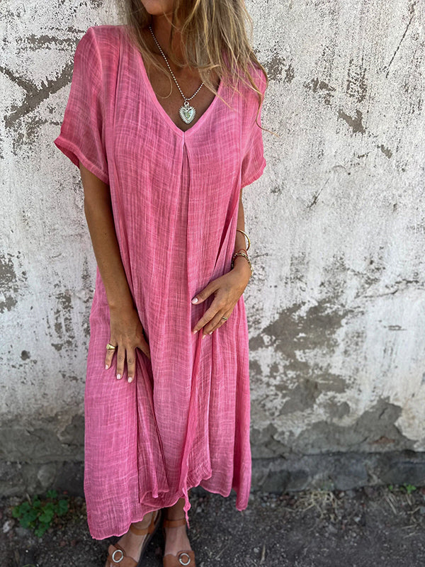 Karin | Robe d'Été en Lin