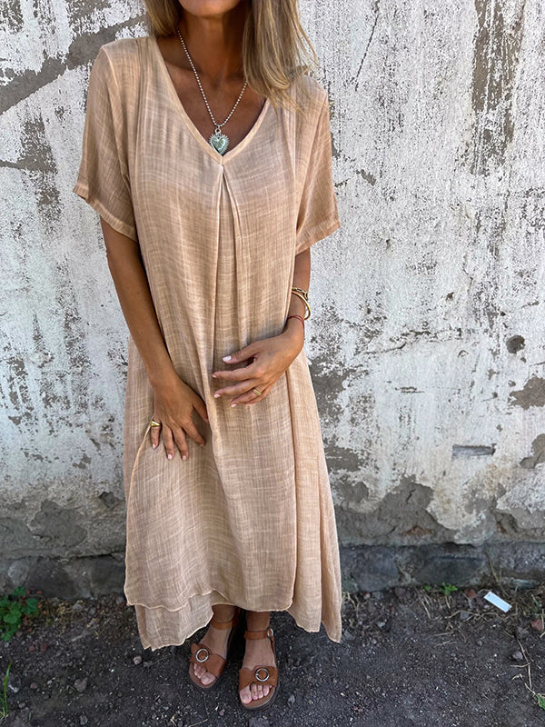 Karin | Robe d'Été en Lin