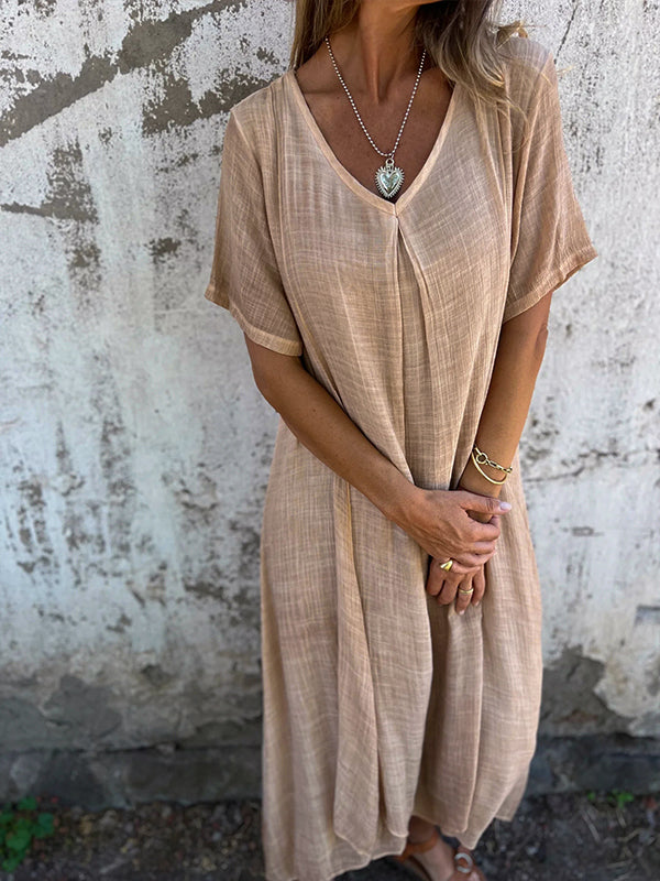 Karin | Robe d'Été en Lin