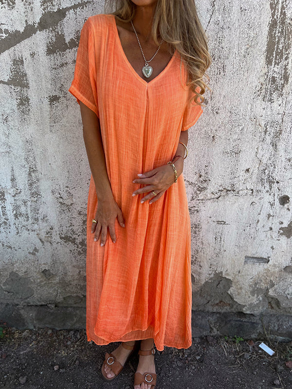 Karin | Robe d'Été en Lin