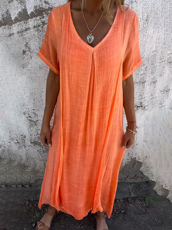 Karin | Robe d'Été en Lin