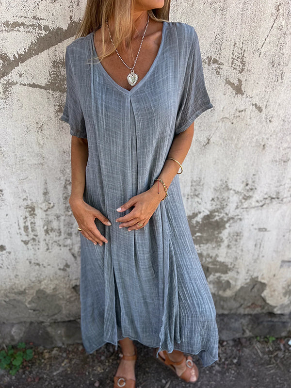 Karin | Robe d'Été en Lin
