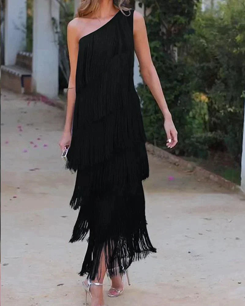 Lauren | Robe à Franges