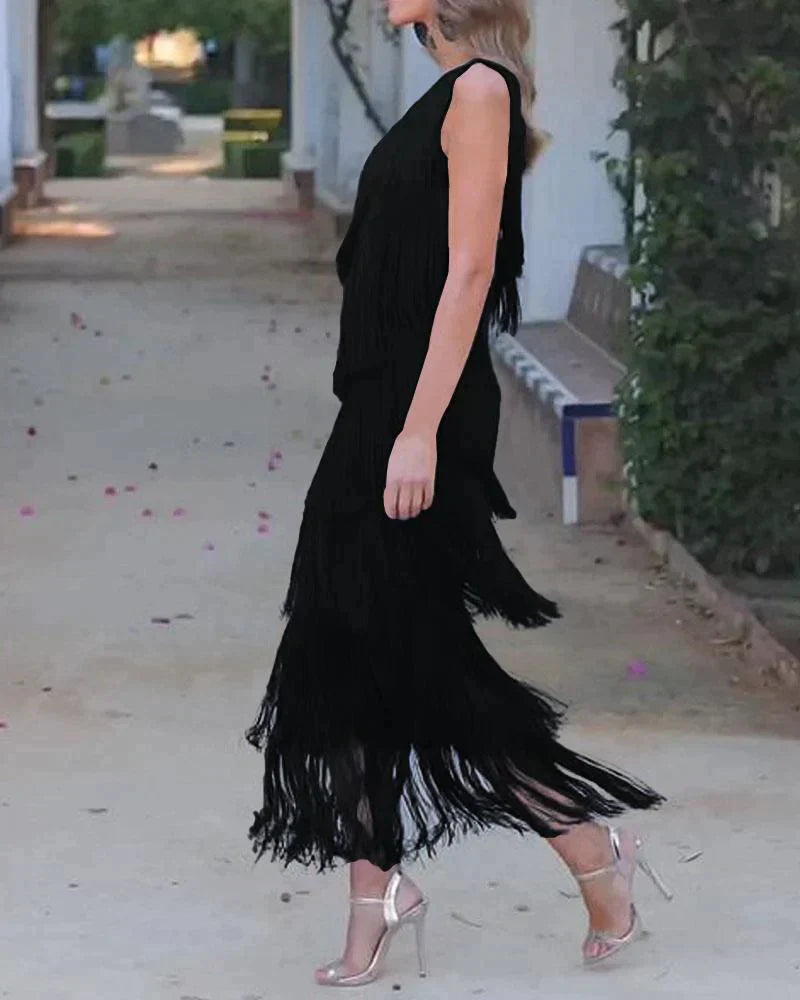 Lauren | Robe à Franges