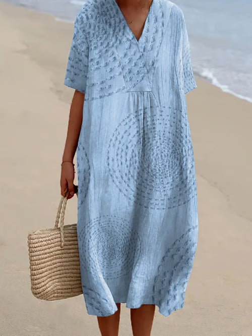 Modern Patchwork Dress