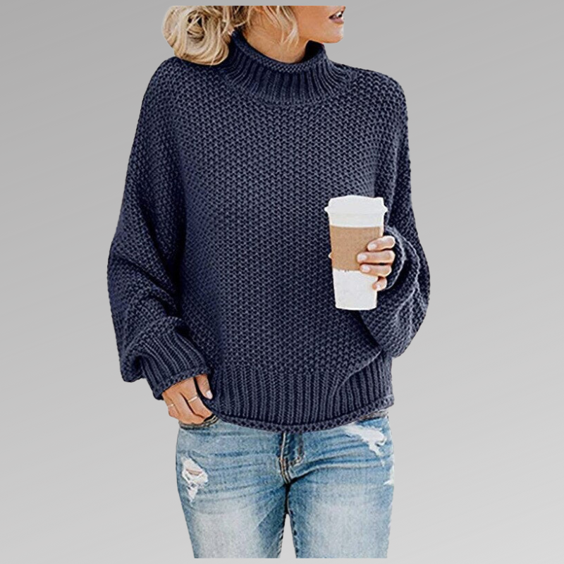 Blanche - Pull tricoté classique