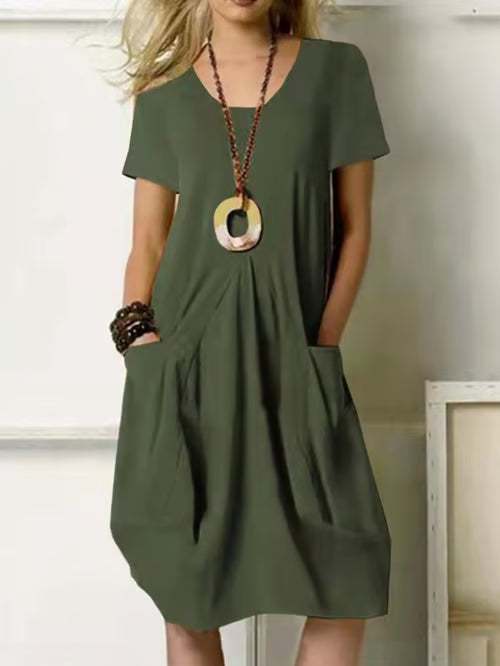Clara | Robe Courte en Lin