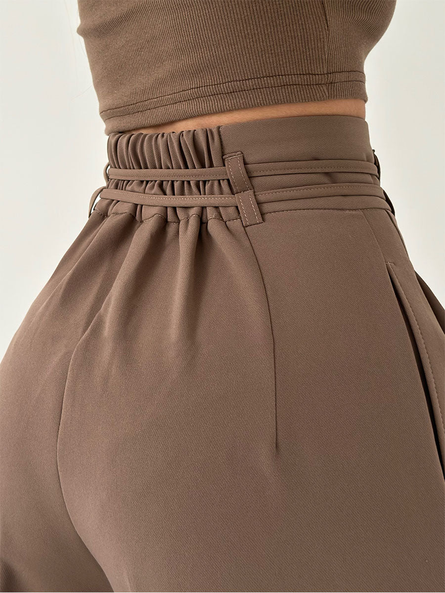 Lina | Pantalon large élégant