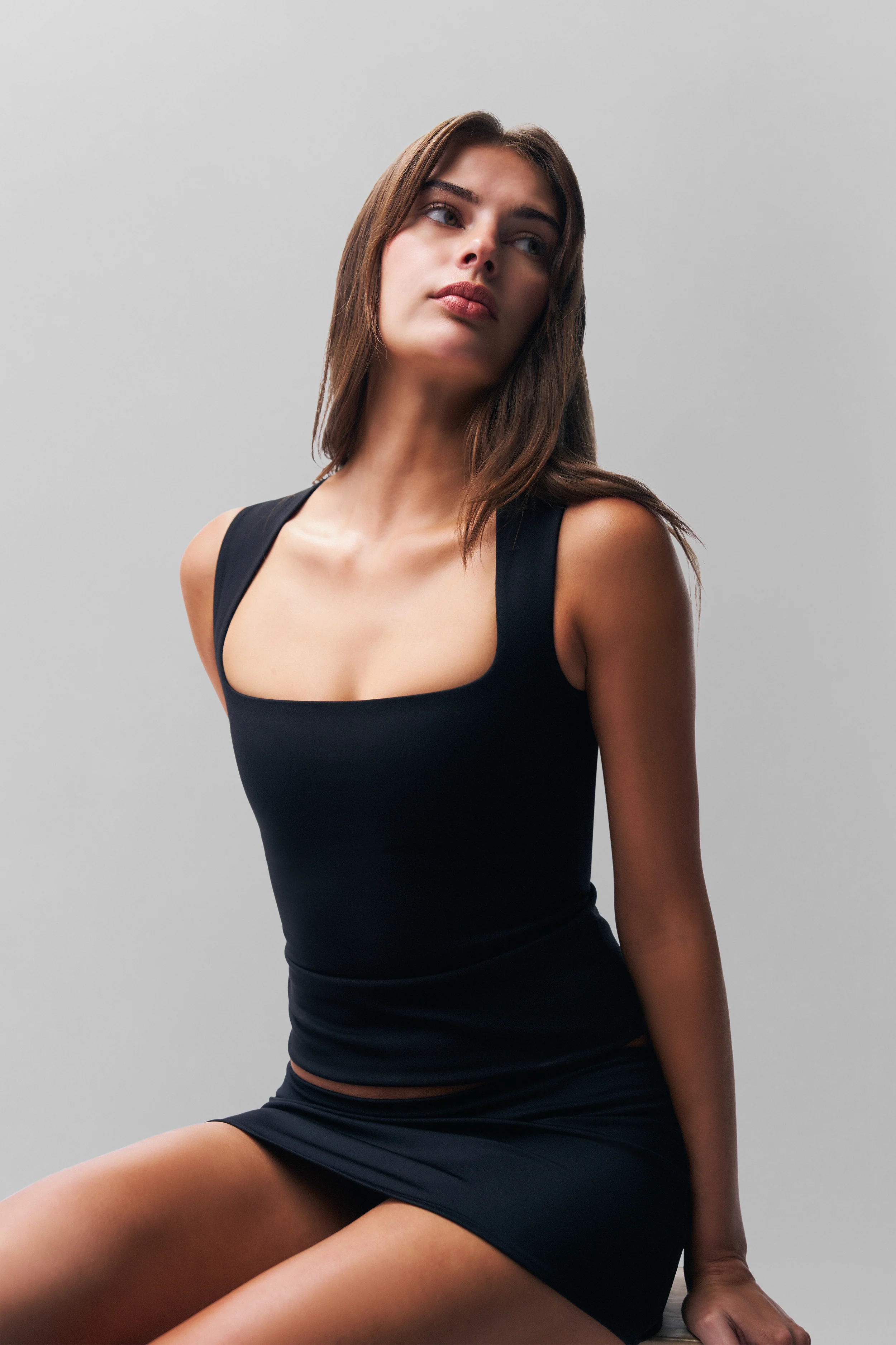 Zoé | Mini Jupe Stretch