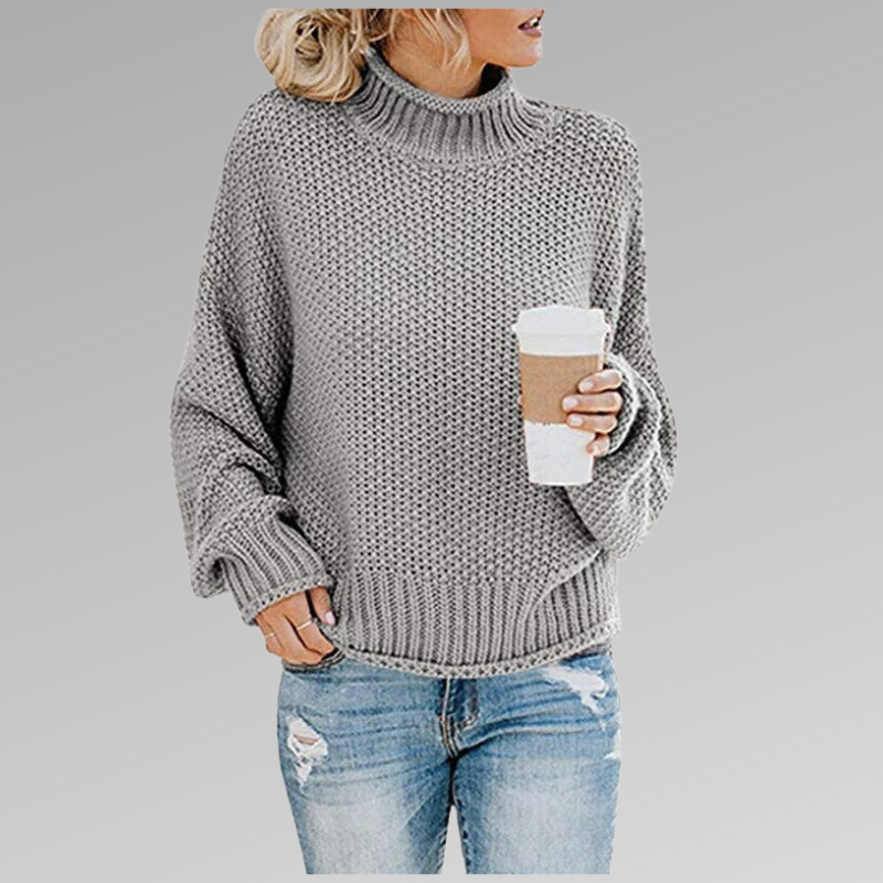 Blanche - Pull tricoté classique