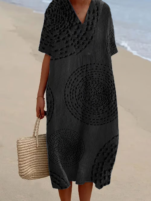 Modern Patchwork Dress