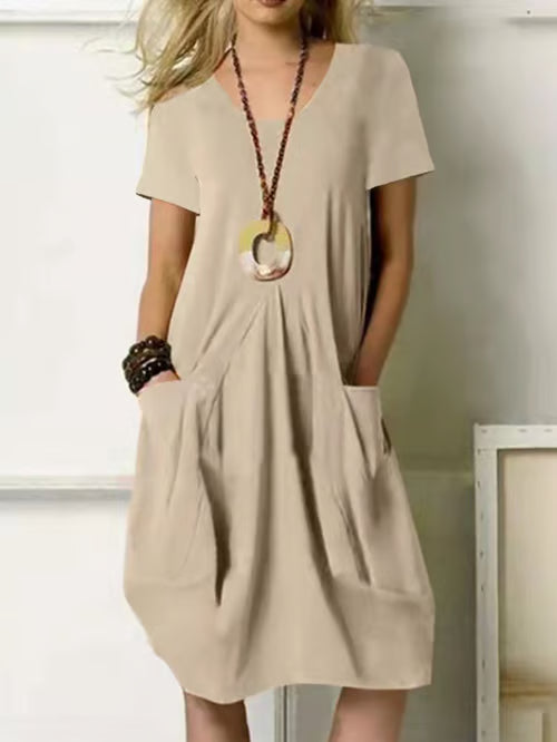 Clara | Robe Courte en Lin