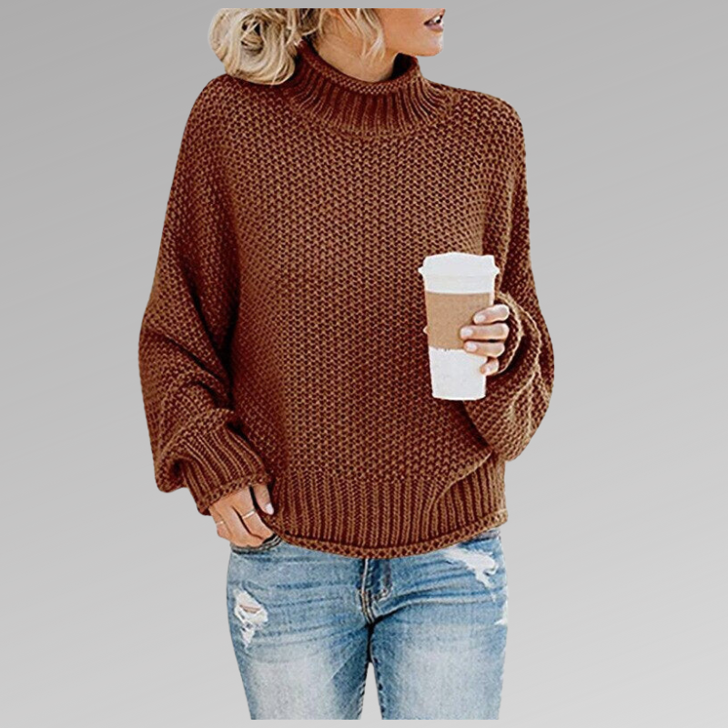 Blanche - Pull tricoté classique