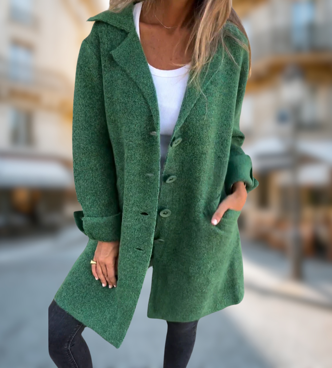 Jeanne I Manteau en Laine