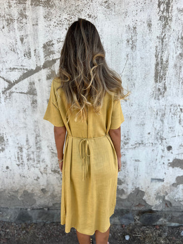 Sophie | Robe Imprimée Coton‑Lin