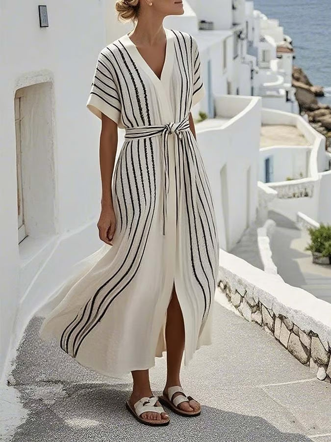 Robe en lin légère et fraîche