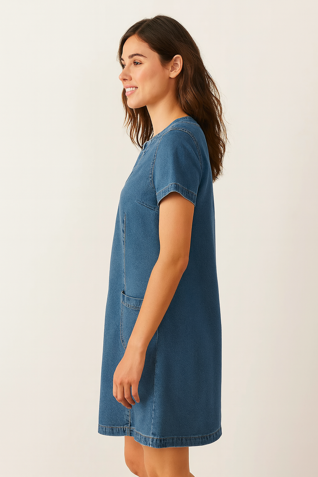 Robe Élégance Denim