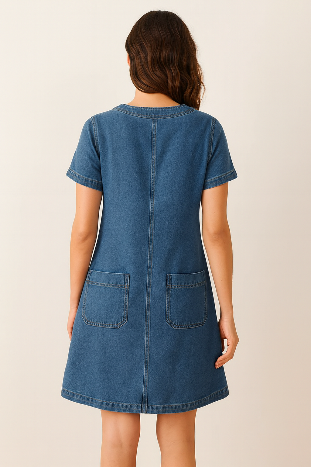 Robe Élégance Denim