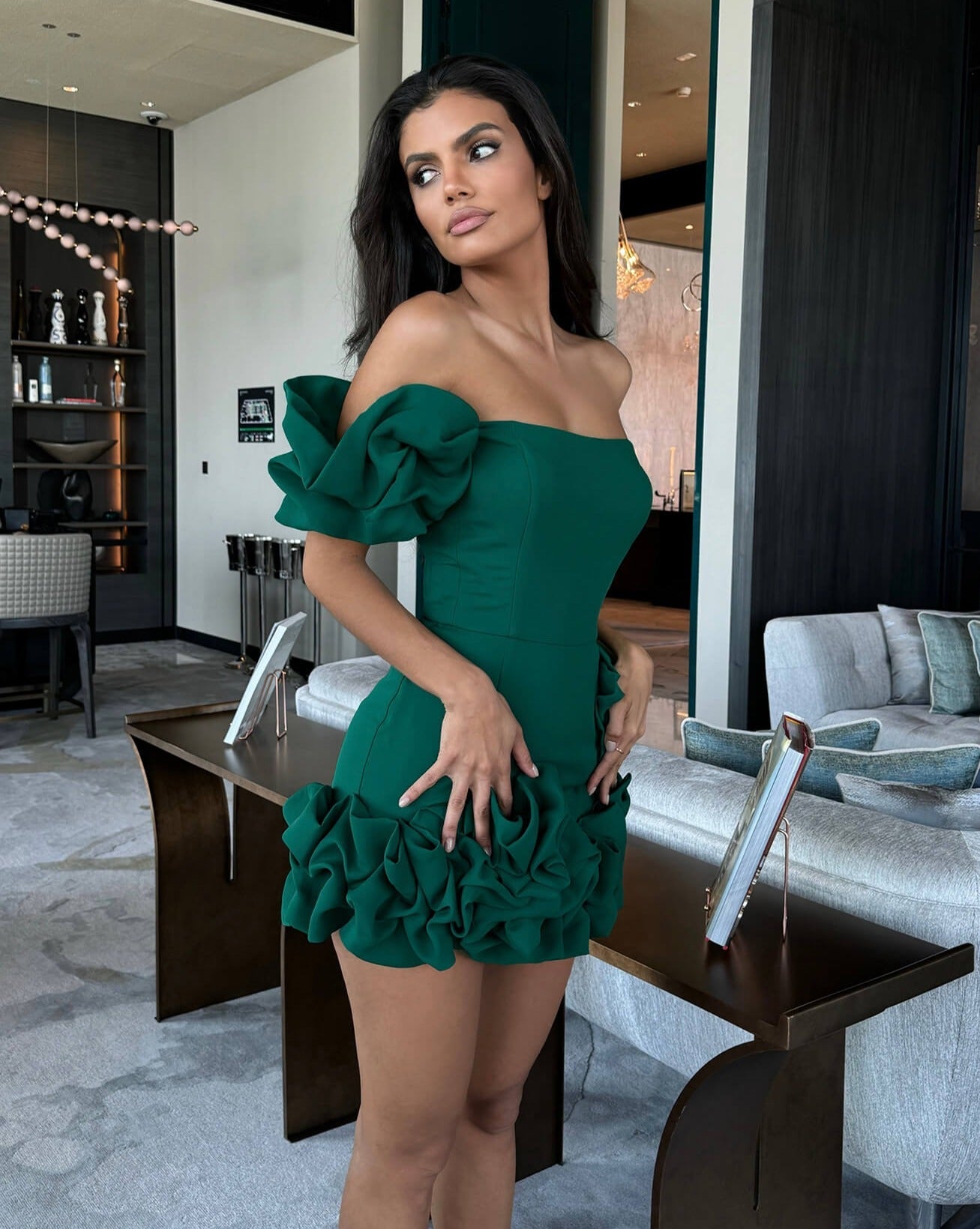 Élise | Robe Mini Élégante