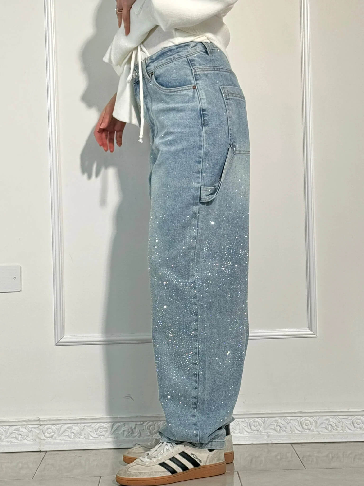 Émile | Jean Denim Brillant Ballon