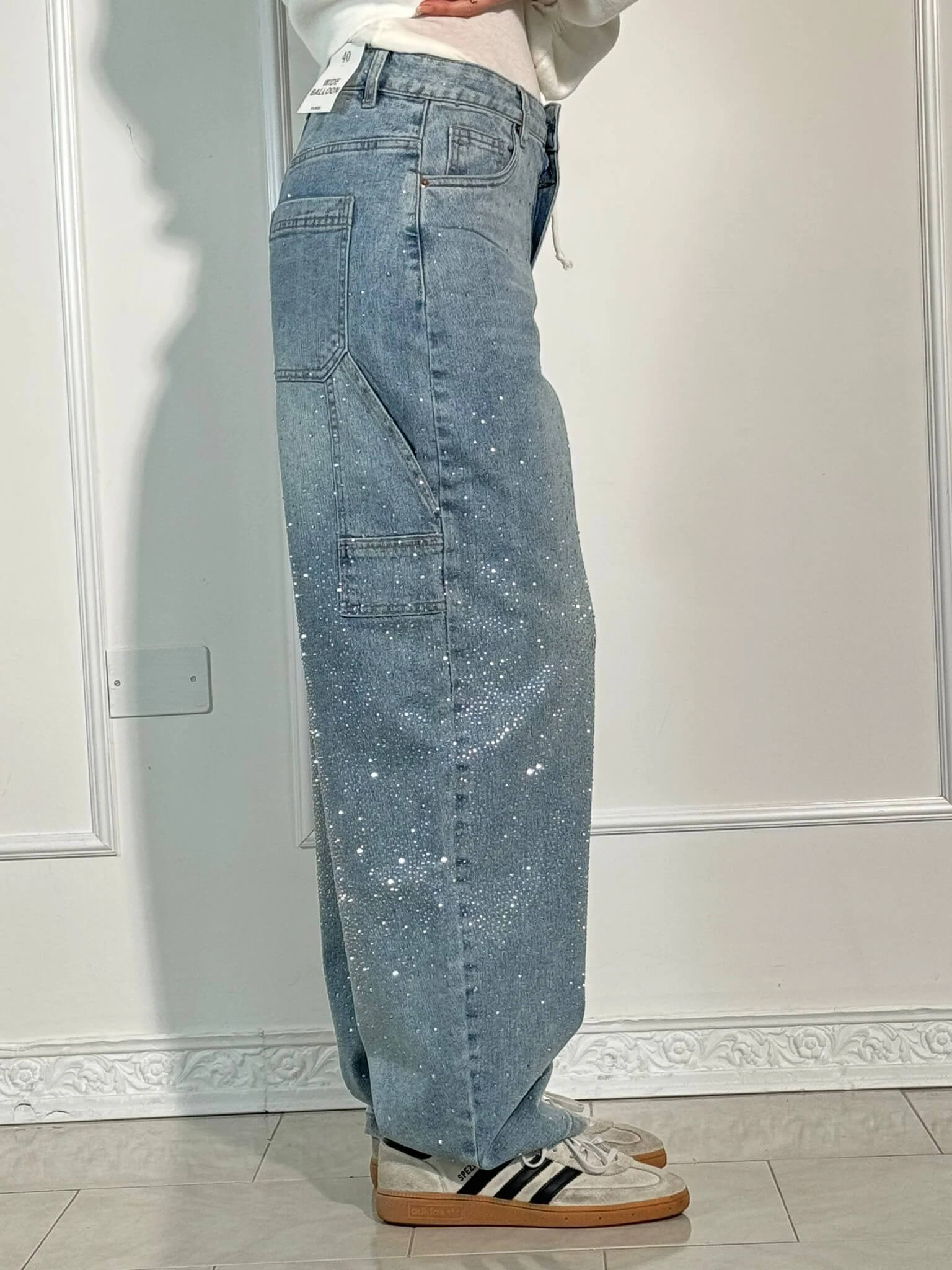 Émile | Jean Denim Brillant Ballon