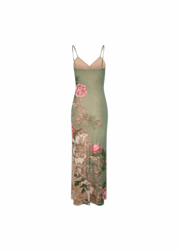 Yolina | Robe à fleurs rétro