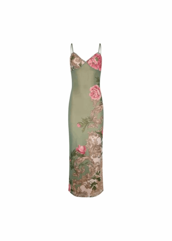 Yolina | Robe à fleurs rétro
