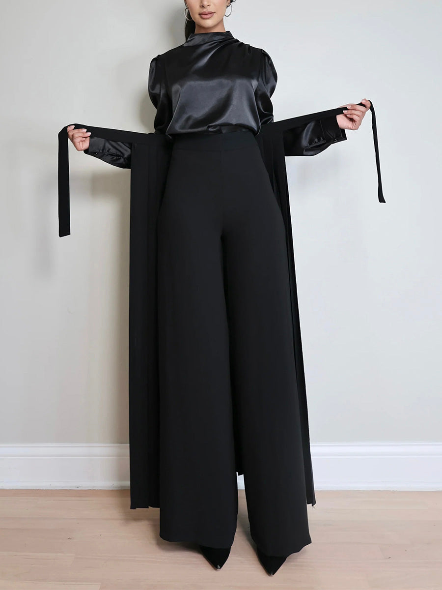 Katrine | Pantalon à surplis plissé