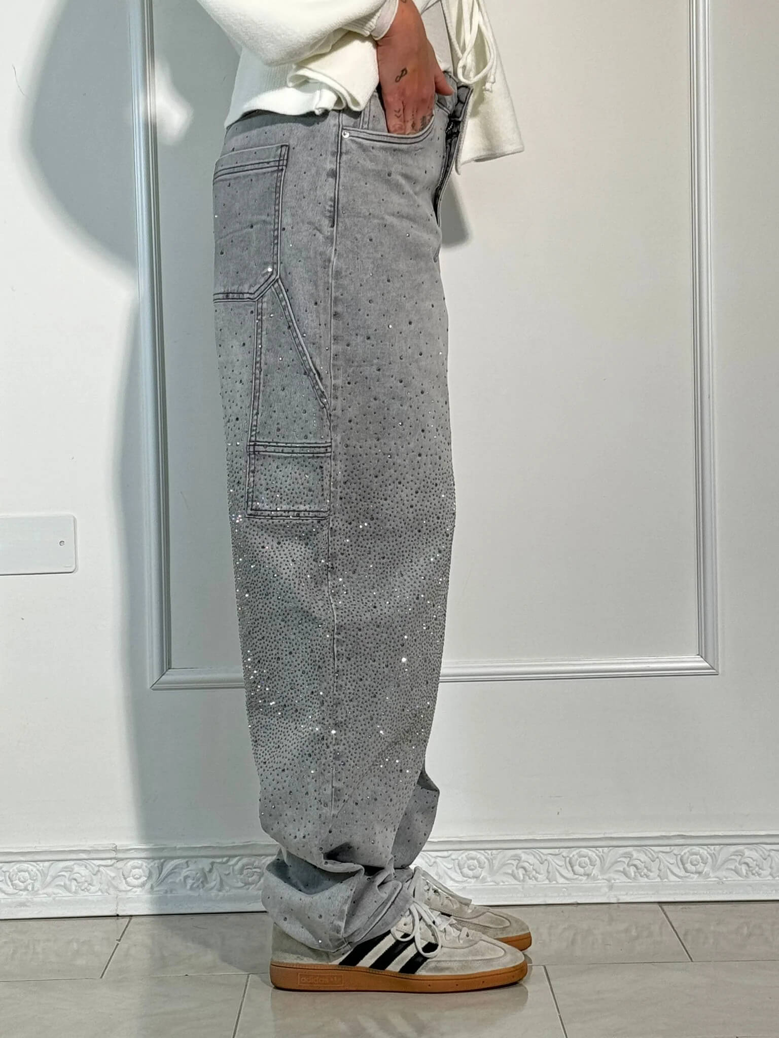 Émile | Jean Denim Brillant Ballon