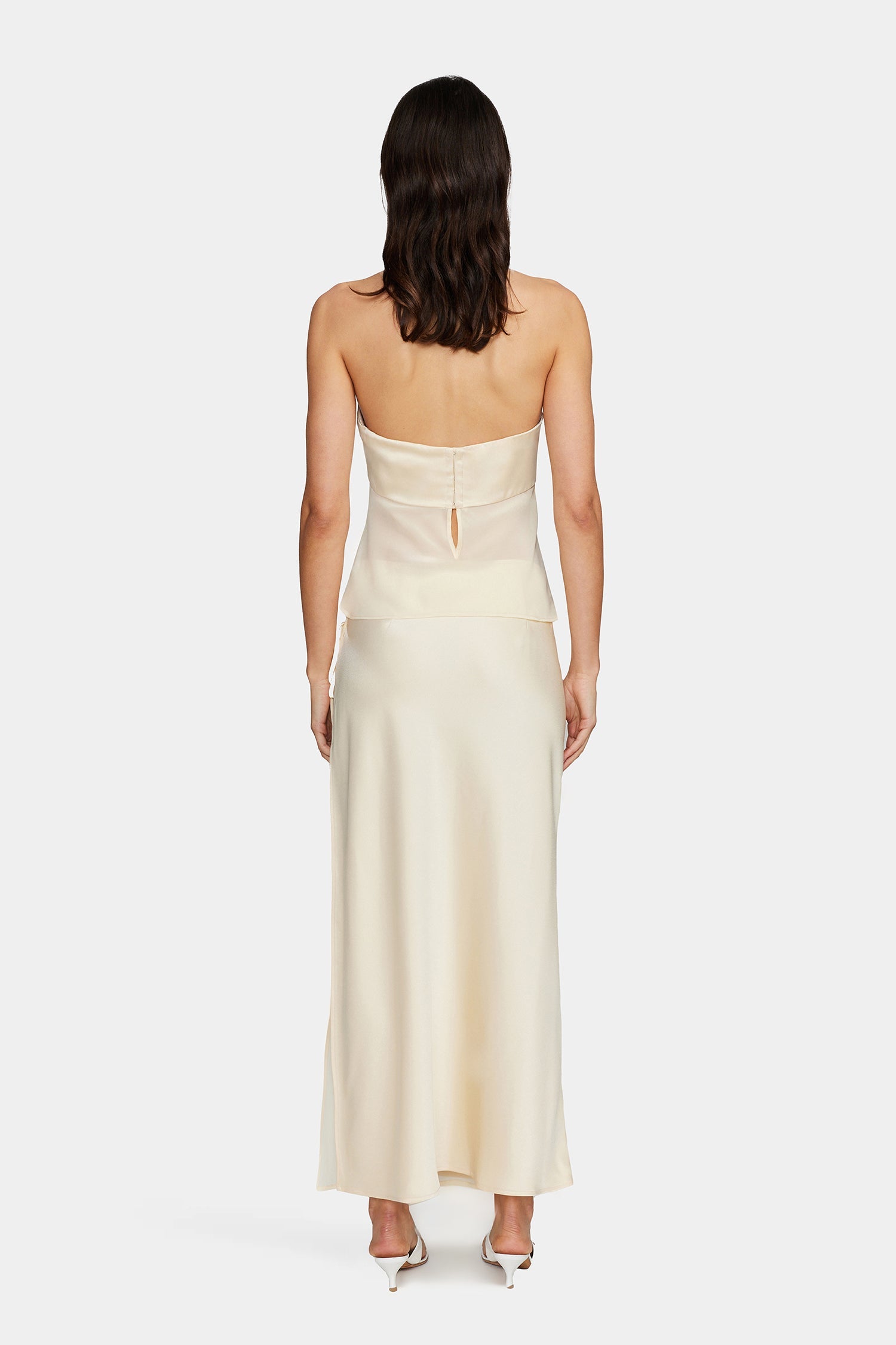 Ricky | Jupe Midi Buttercream