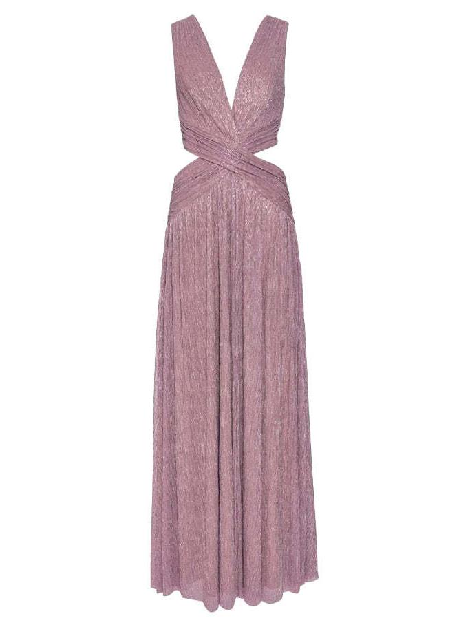 Colette | Robe longue à décolleté plongeant
