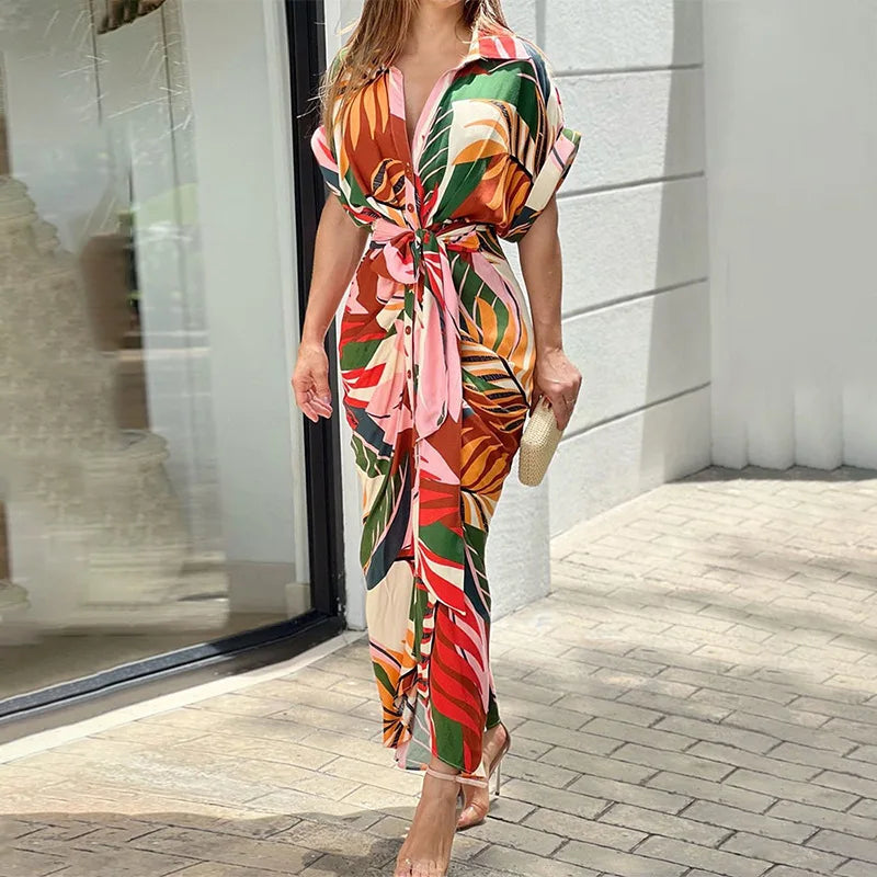 Clémence | Robe Maxi Ceinturée