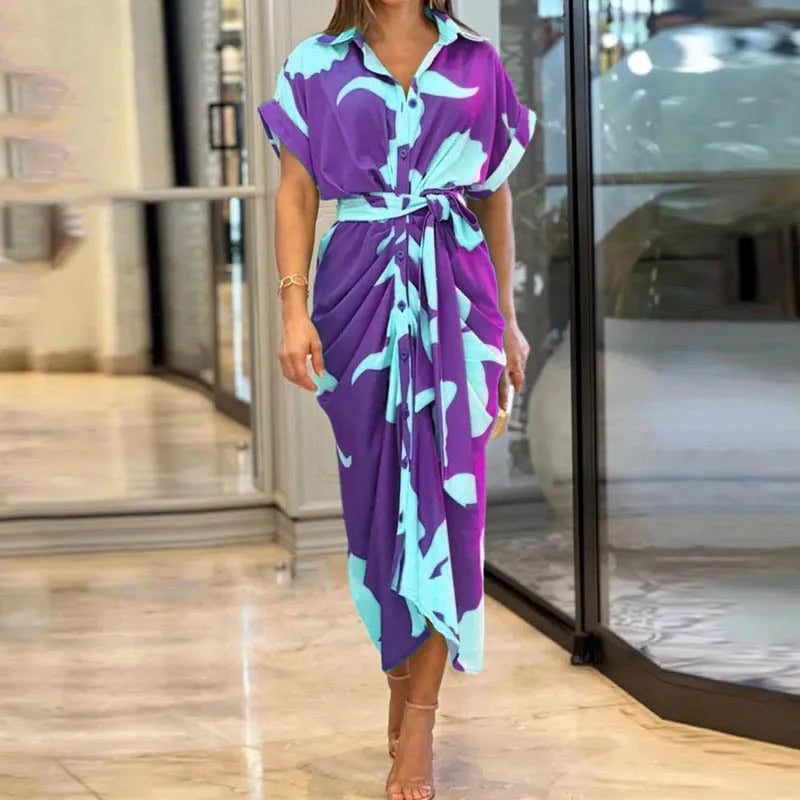 Clémence | Robe Maxi Ceinturée