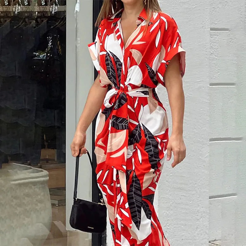 Clémence | Robe Maxi Ceinturée