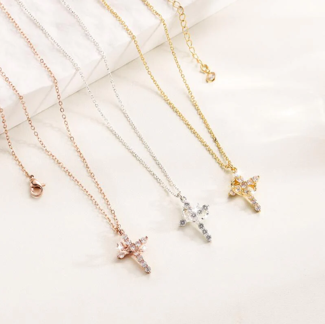 Collier Croix Royale (1+1 Gratuit)