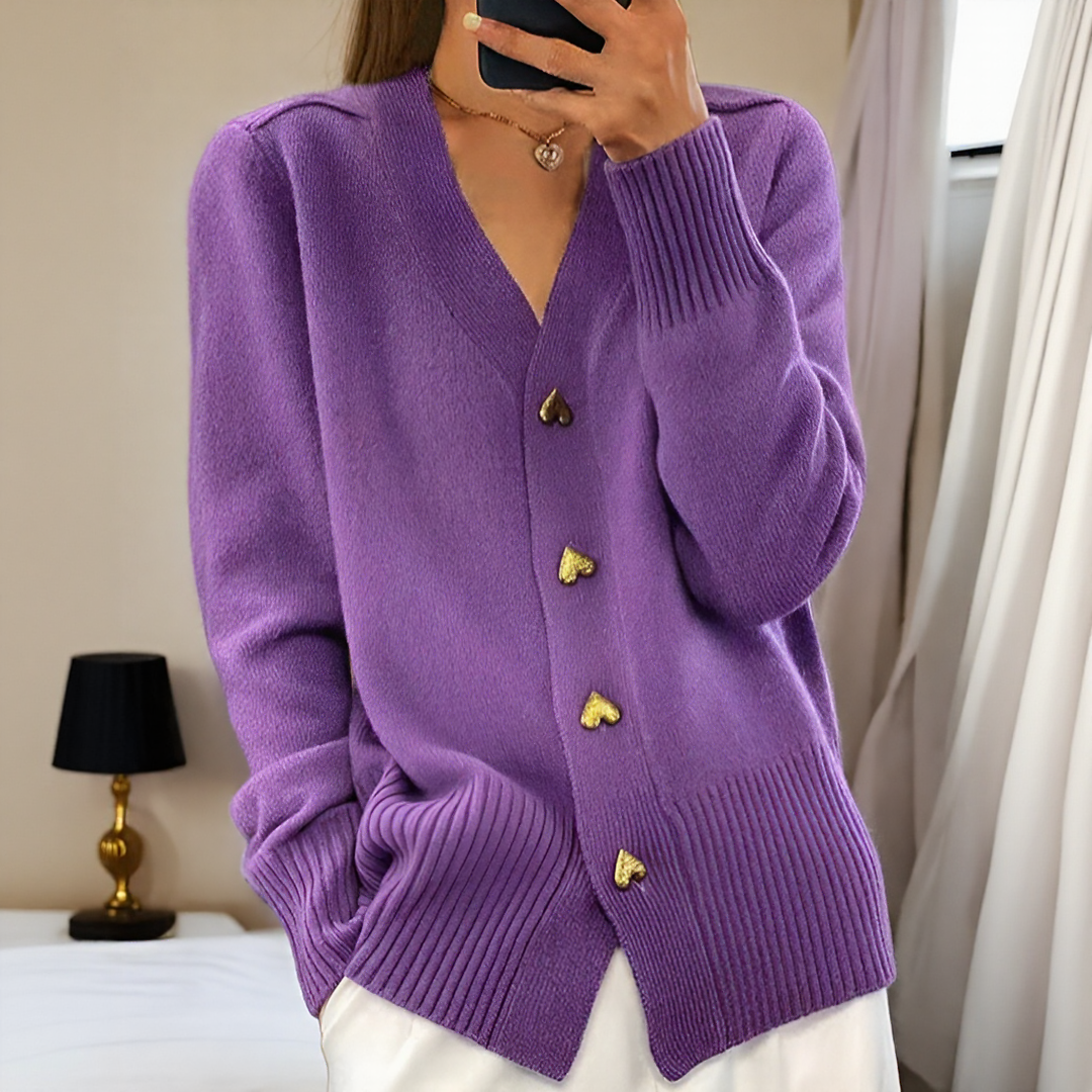 Mabelle - Cozy cardigan laine