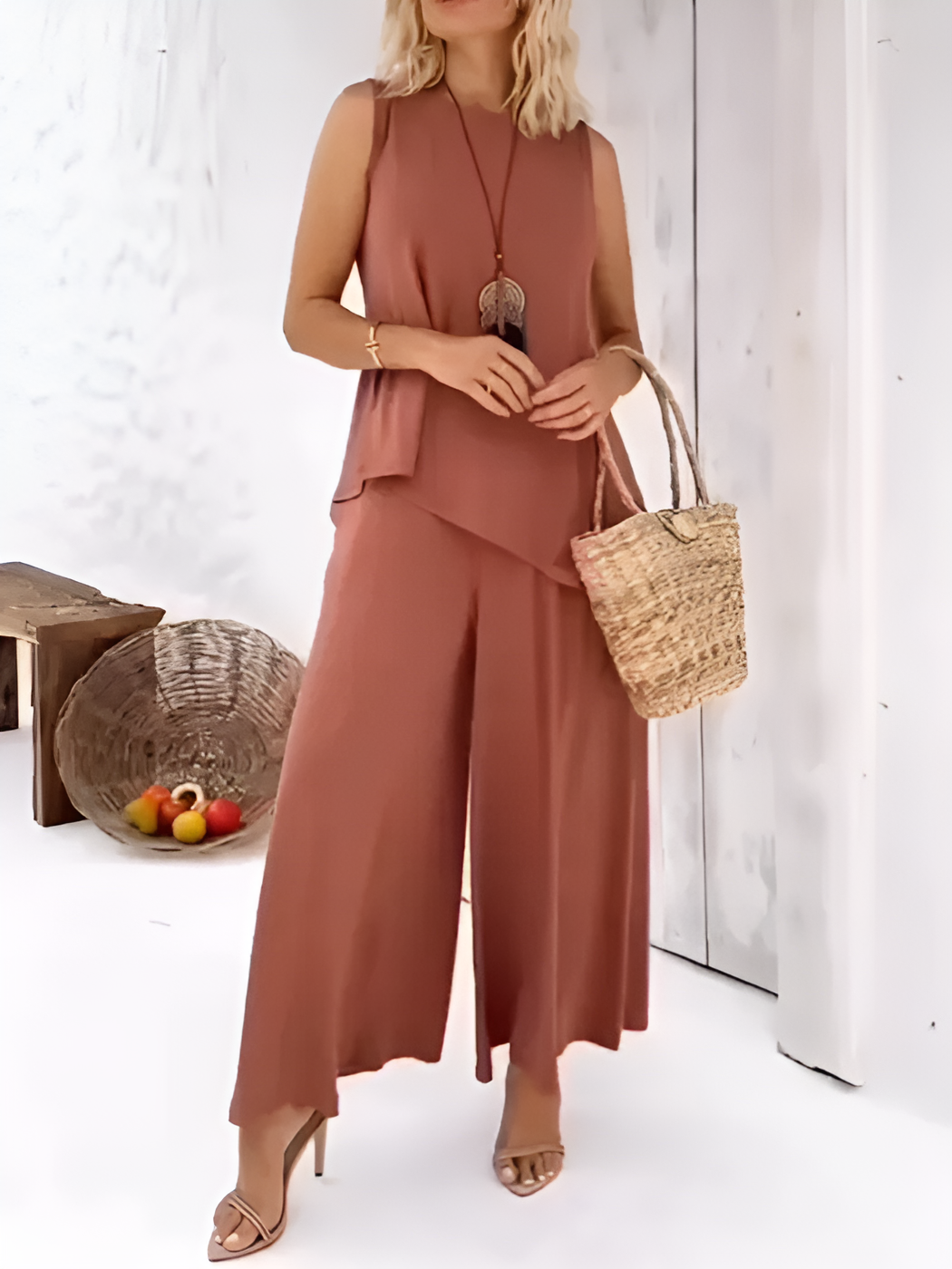 Élise | Tenue Sans Manches Chic