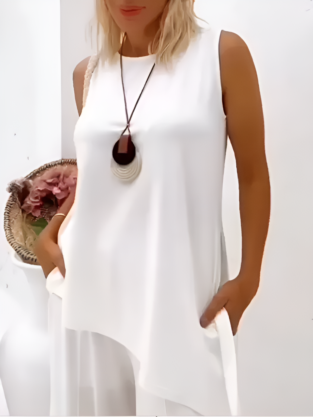 Élise | Tenue Sans Manches Chic