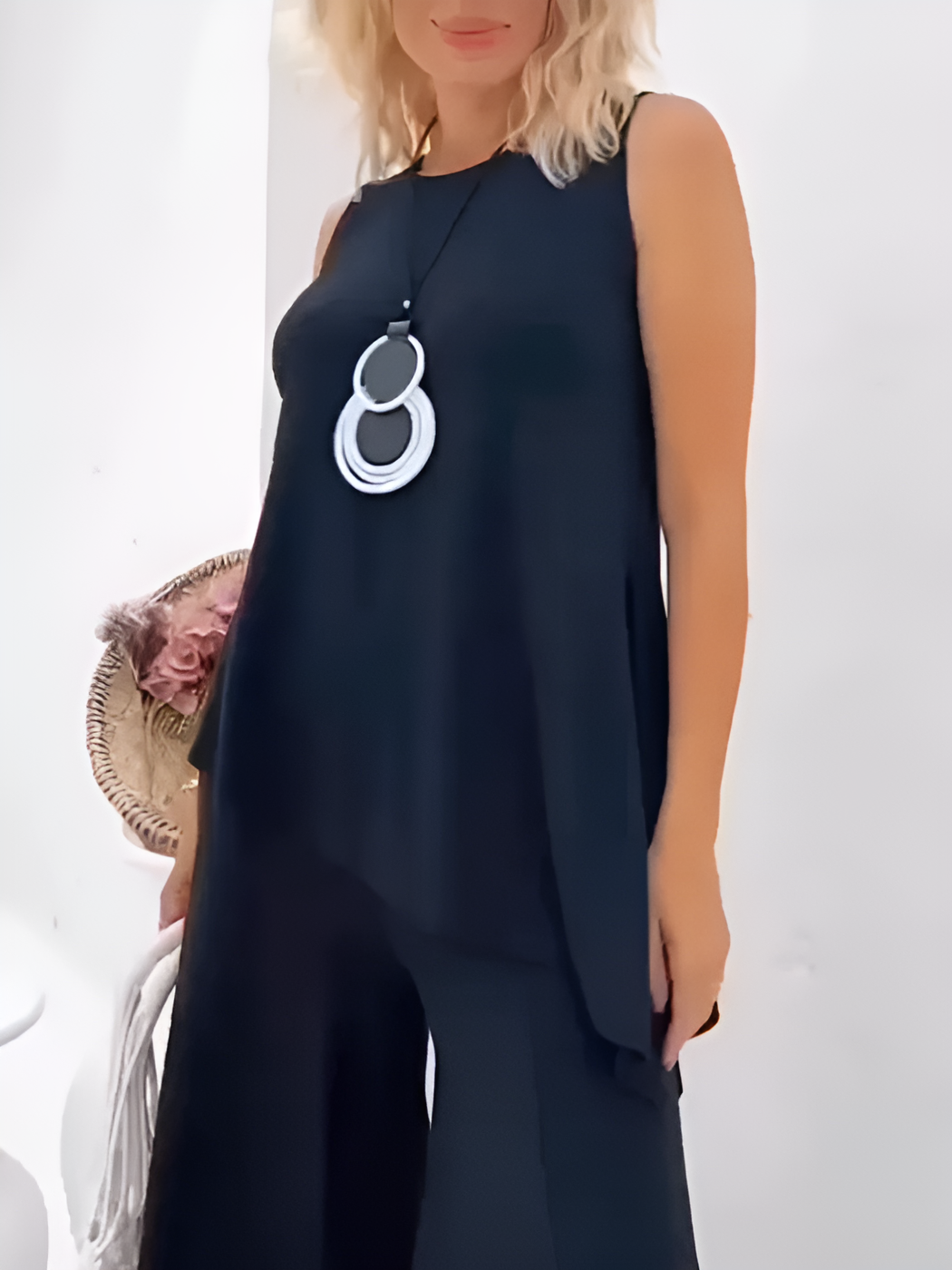 Élise | Tenue Sans Manches Chic