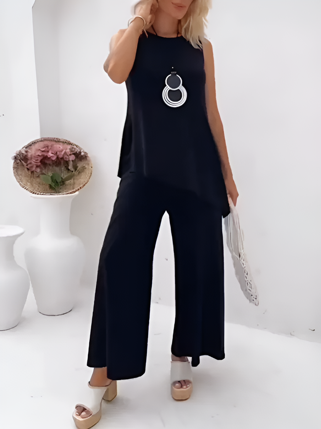 Élise | Tenue Sans Manches Chic